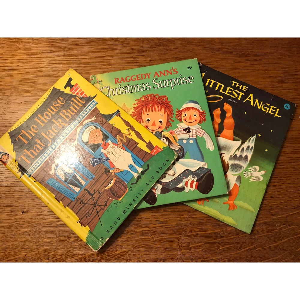 Vintage Childrens Books, Three Story Books, 1950s and 60s, USA Printings‎